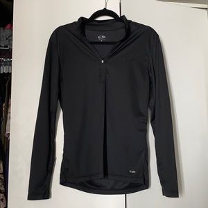 3/4 zip dry fit